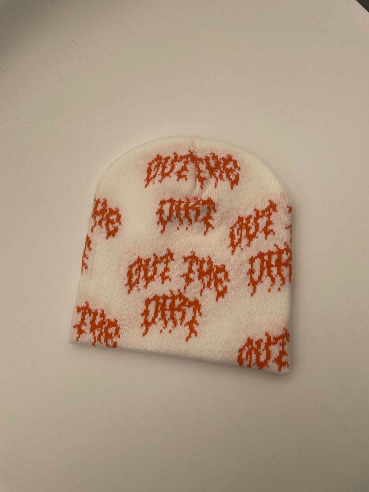 Out The Dirt - Allover Logo Beanie (MUSTANG EDITION)