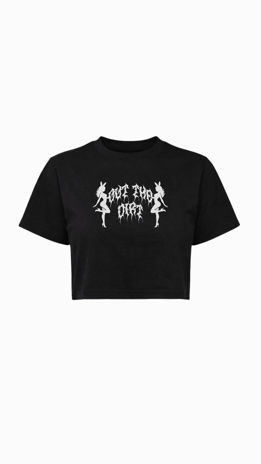 “Buried Desires” Woman’s Cropped Graphic Tee