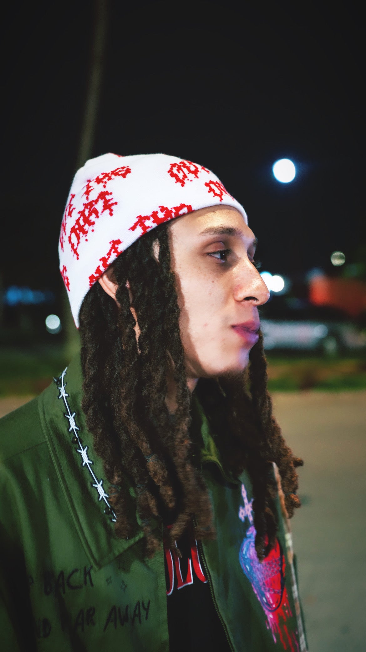 Out The Dirt - All Over Print Logo Beanie (HOME RUN EDITION)
