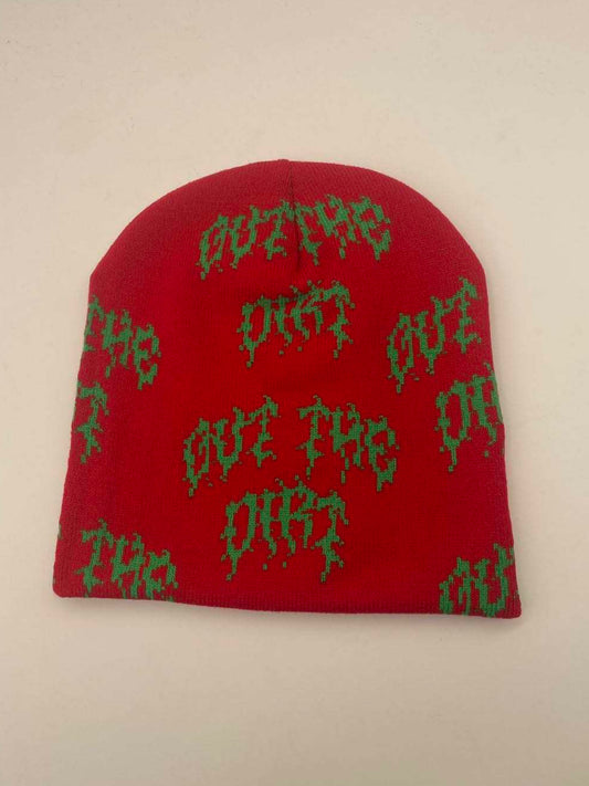 Out The Dirt - Allover Logo Beanie (BEEN FILTHY EDITION)