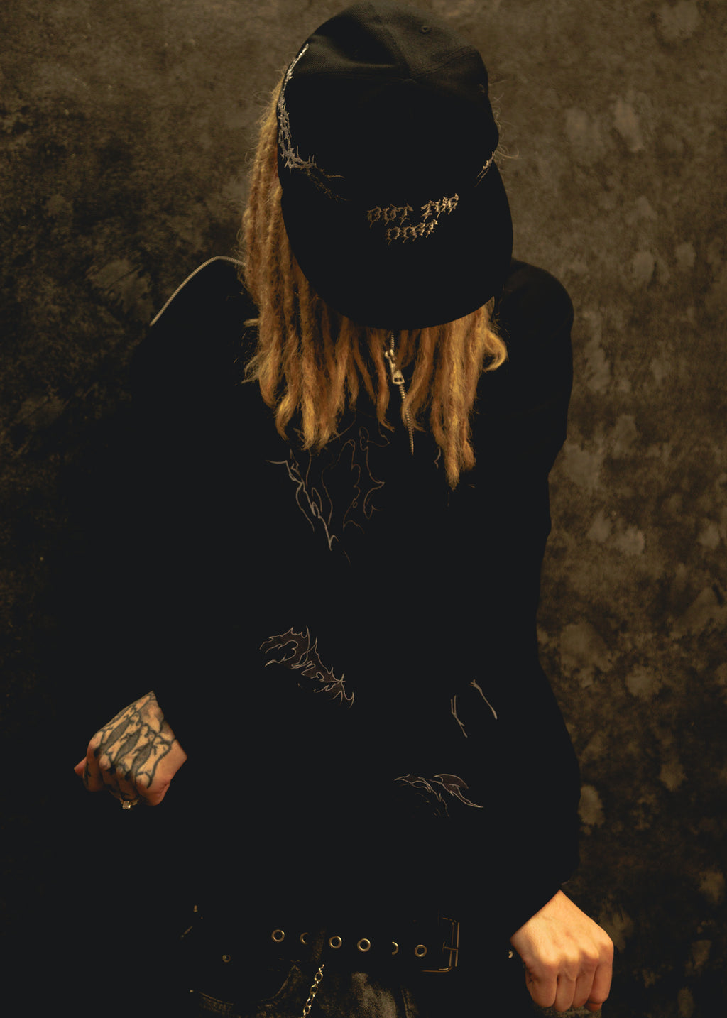 “Out The Dirt” Cropped Fit Full Zip Hoodie