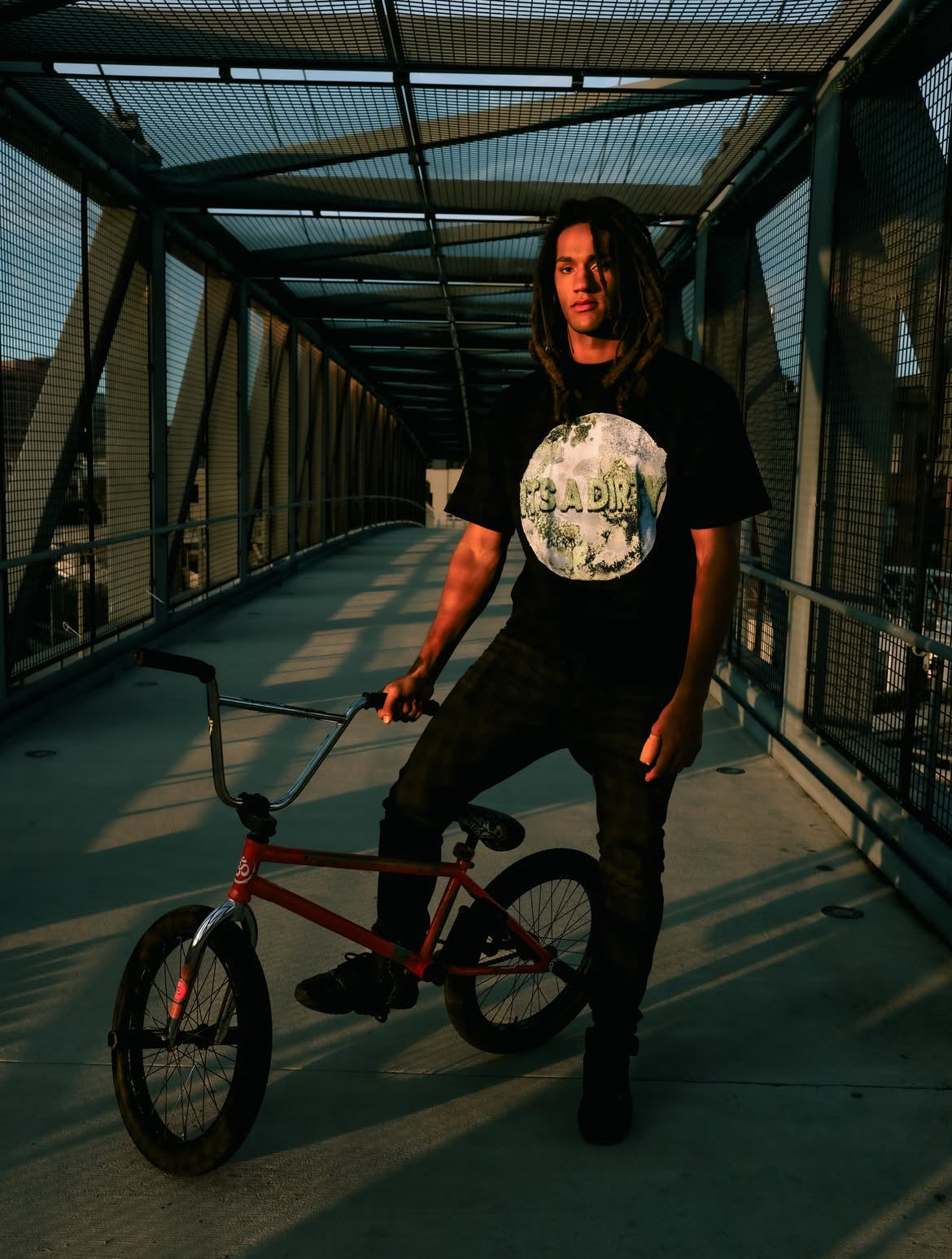 "Dirty World" Graphic Tee