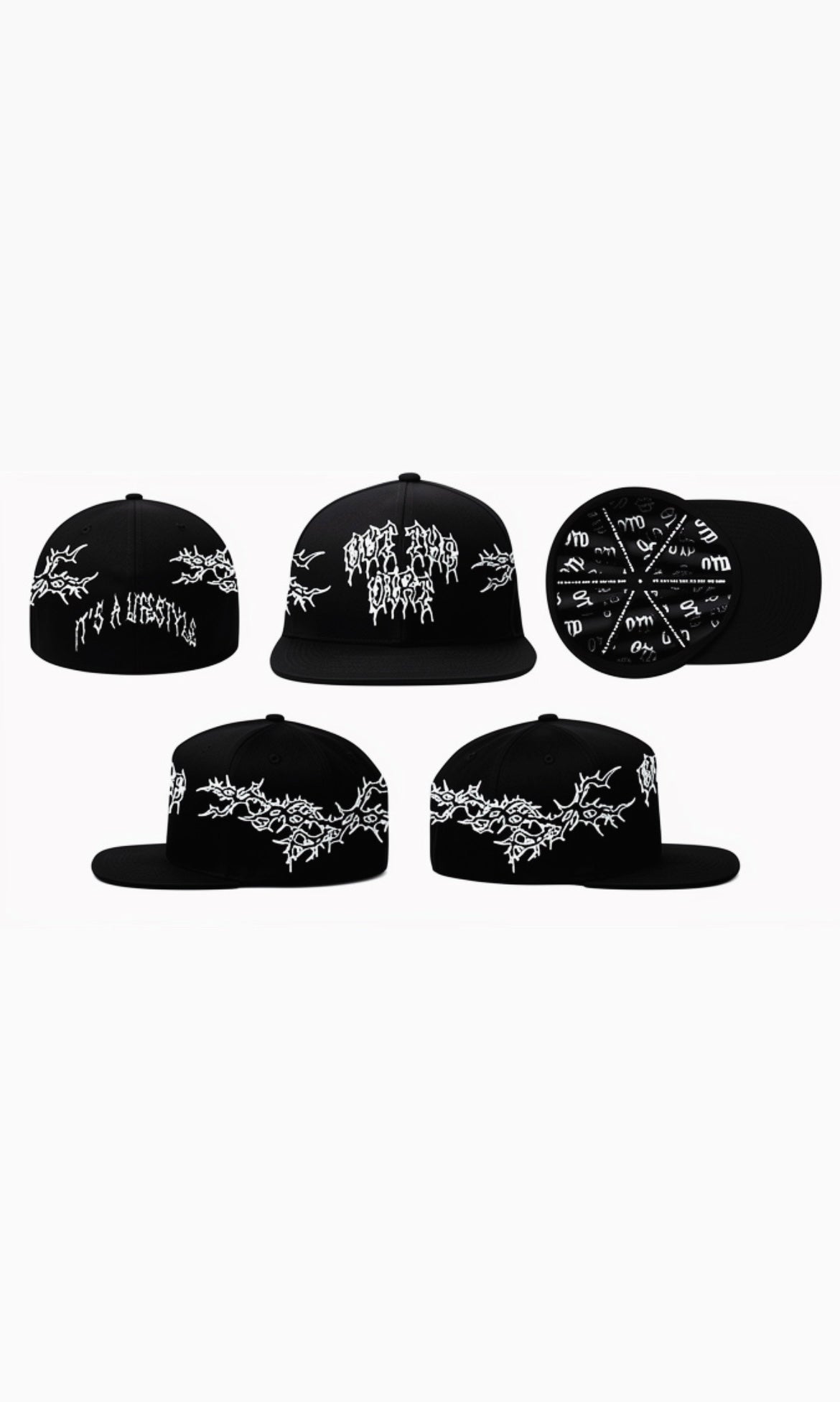 “Out The Dirt” Thorn Embroidered Hat