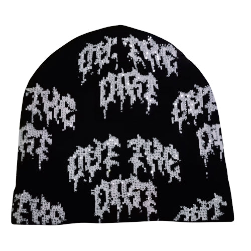 “Out The Dirt” Allover Logo Beanie (RHINESTONE EDITION)