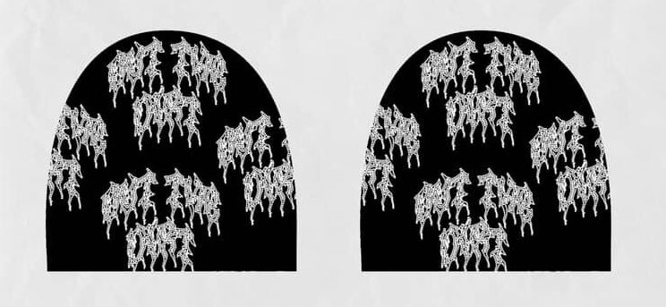 Out The Dirt - Allover Logo Beanie (RHINESTONE EDITION)