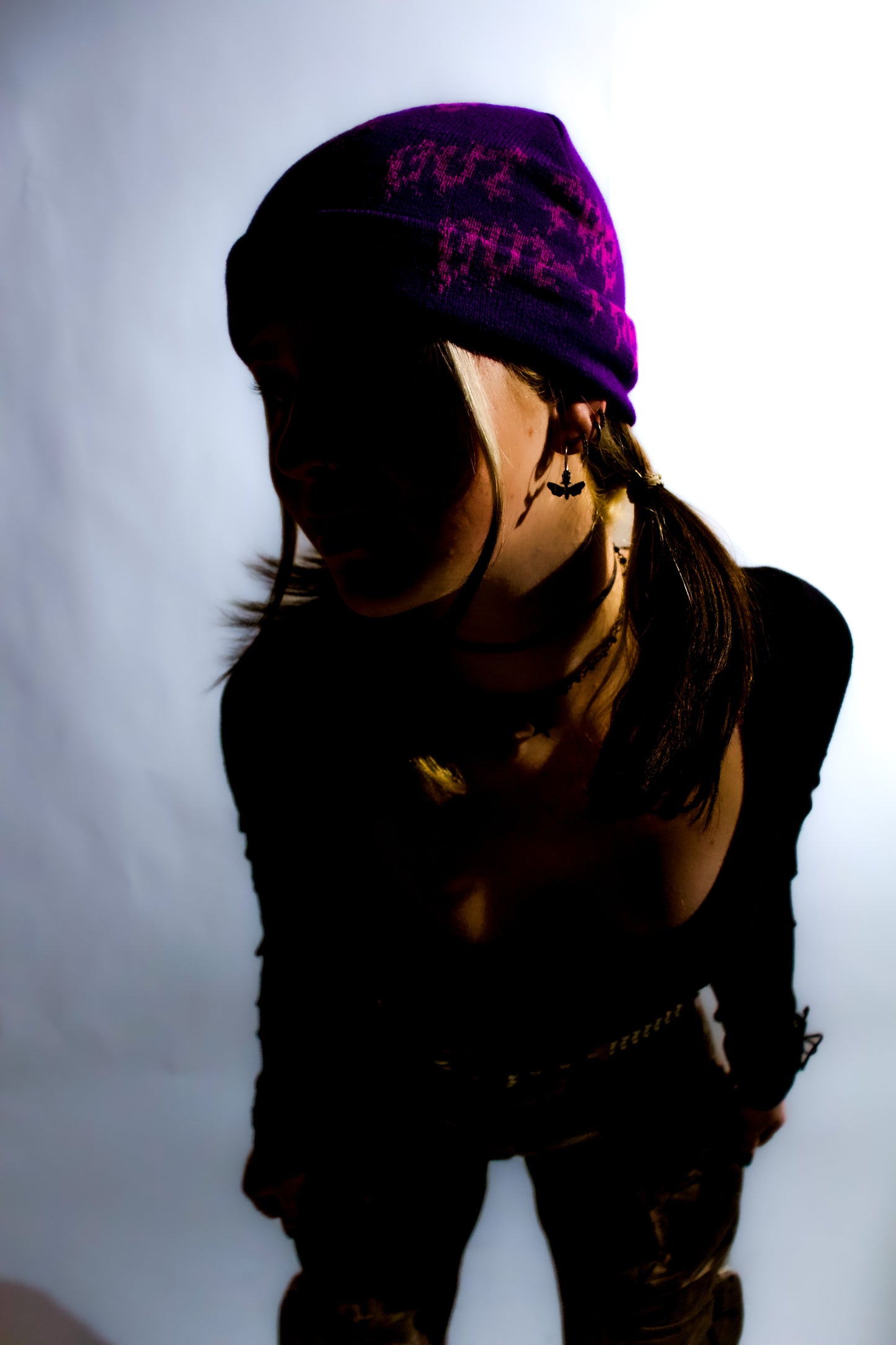 Out The Dirt - Allover Logo Beanie (CHOWDER EDITION)