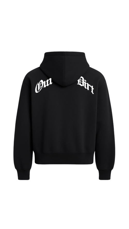 “Old English” Graphic Hoodie