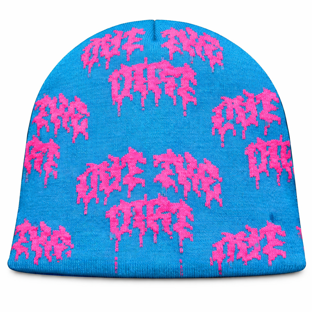 “Out The Dirt” Allover Logo Beanie (SOUTH BEACH EDITION)